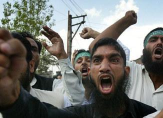 manifestation d'intégristes islamistes