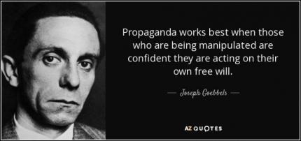 citation de J. Goebbels