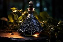 flacon de parfum magique